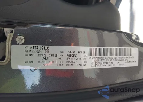 2018 Dodge Grand Caravan Gt from USA, damaged, VIN 2C4RDGEG5JR254417